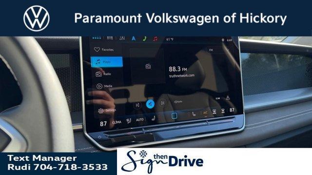 new 2025 Volkswagen Tiguan car, priced at $35,287