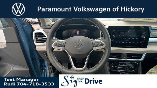 new 2025 Volkswagen Taos car, priced at $28,999