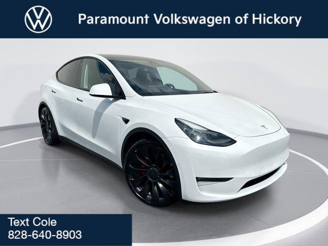 used 2022 Tesla Model Y car, priced at $32,499
