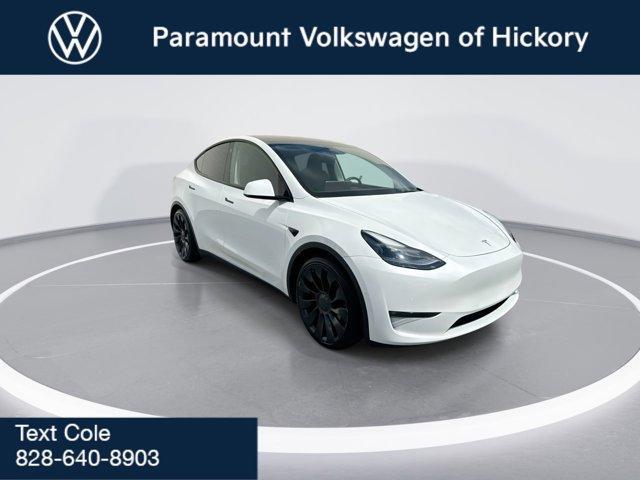 used 2022 Tesla Model Y car, priced at $32,499