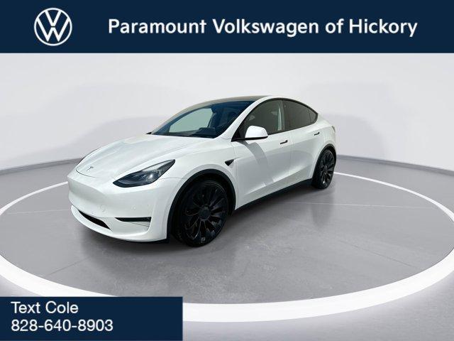 used 2022 Tesla Model Y car, priced at $32,499