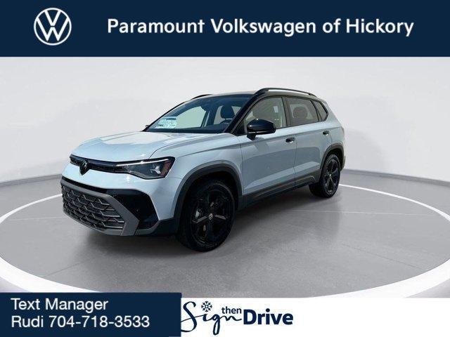 new 2025 Volkswagen Taos car, priced at $30,999