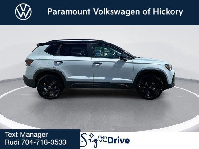 new 2025 Volkswagen Taos car, priced at $30,999