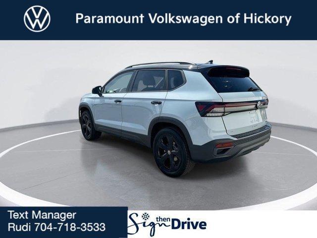 new 2025 Volkswagen Taos car, priced at $30,999