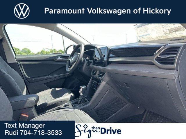 new 2025 Volkswagen Taos car, priced at $30,999