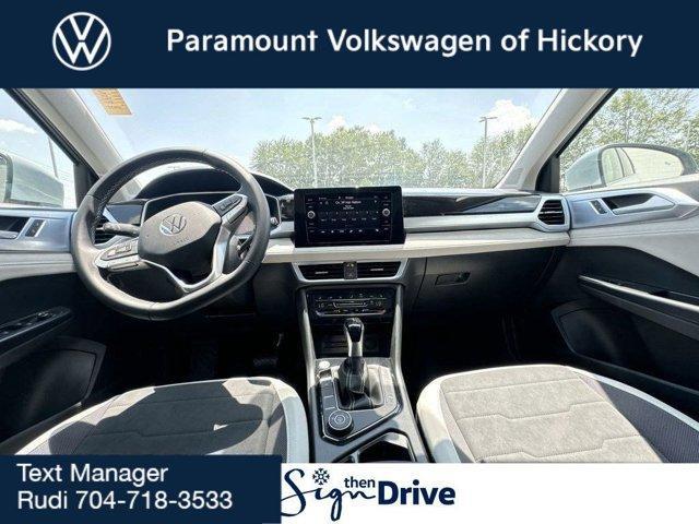 new 2025 Volkswagen Taos car, priced at $30,999