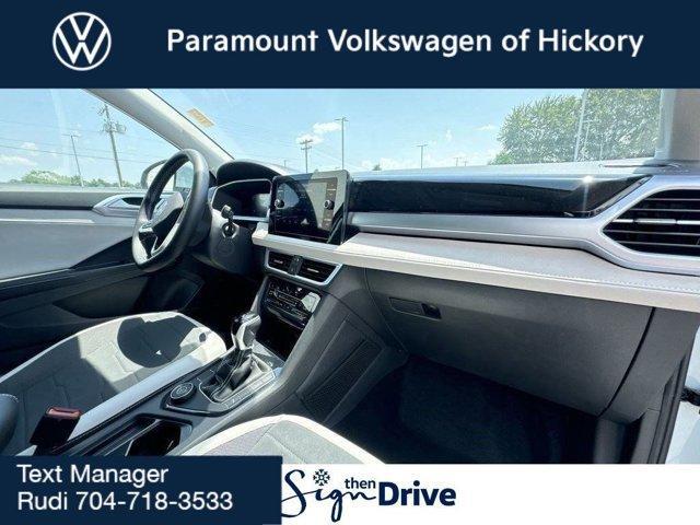 new 2025 Volkswagen Taos car, priced at $30,999
