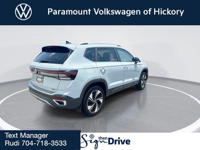 new 2025 Volkswagen Taos car, priced at $30,999