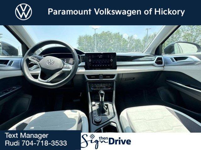new 2025 Volkswagen Taos car, priced at $29,999