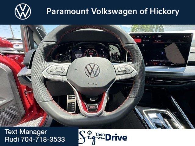 new 2025 Volkswagen Golf GTI car, priced at $39,999