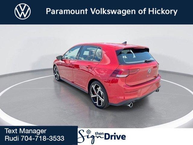 new 2025 Volkswagen Golf GTI car, priced at $39,999