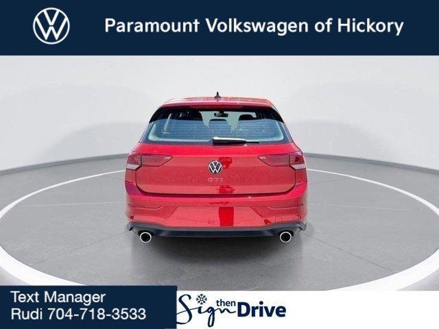 new 2025 Volkswagen Golf GTI car, priced at $39,999