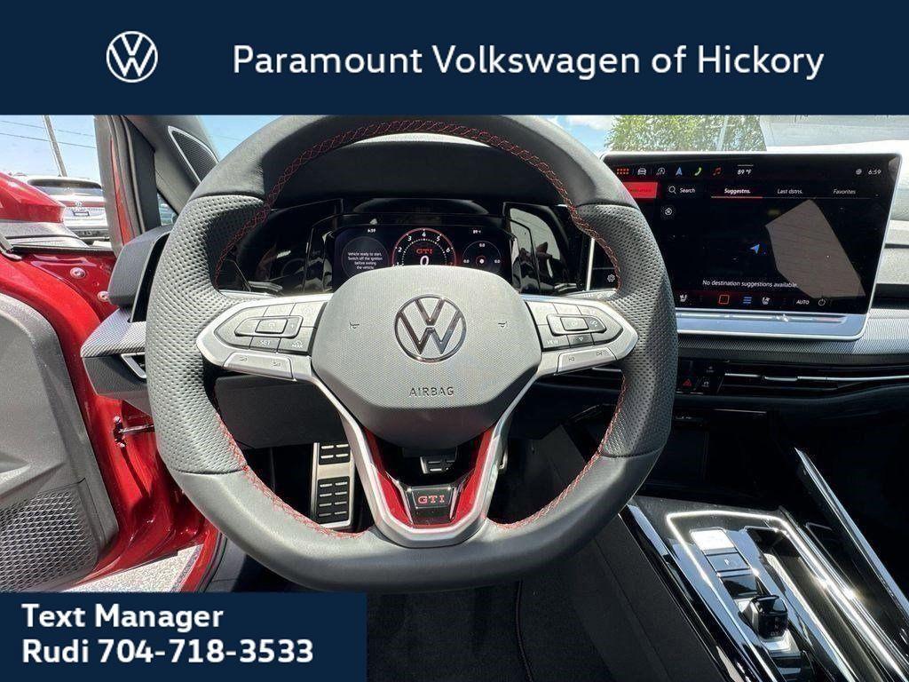new 2025 Volkswagen Golf GTI car, priced at $41,220
