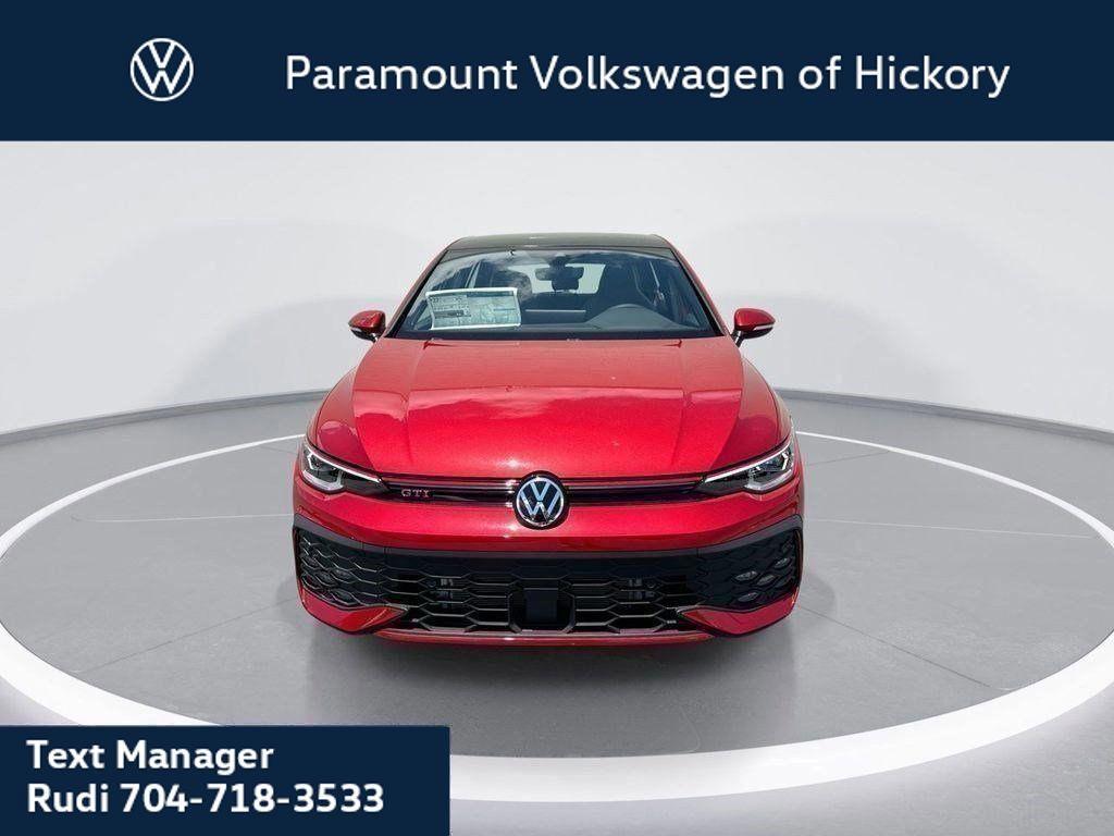 new 2025 Volkswagen Golf GTI car, priced at $41,220
