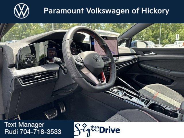 new 2025 Volkswagen Golf GTI car, priced at $37,999