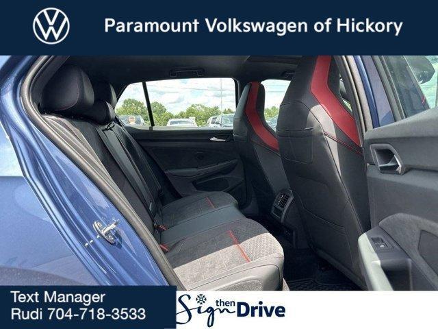 new 2025 Volkswagen Golf GTI car, priced at $37,999