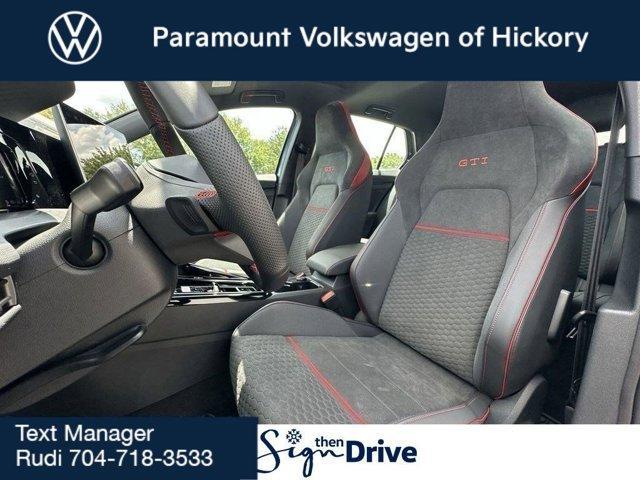 new 2025 Volkswagen Golf GTI car, priced at $37,999