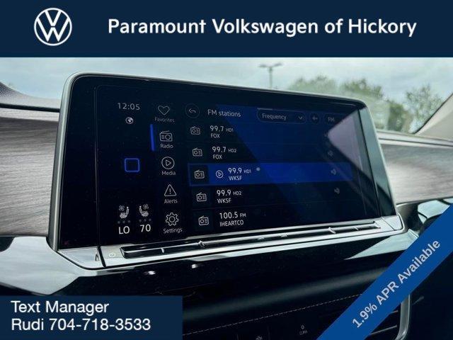 new 2025 Volkswagen Atlas car, priced at $53,736