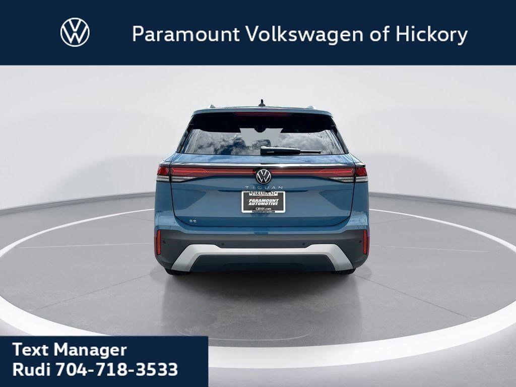new 2025 Volkswagen Tiguan car, priced at $34,016