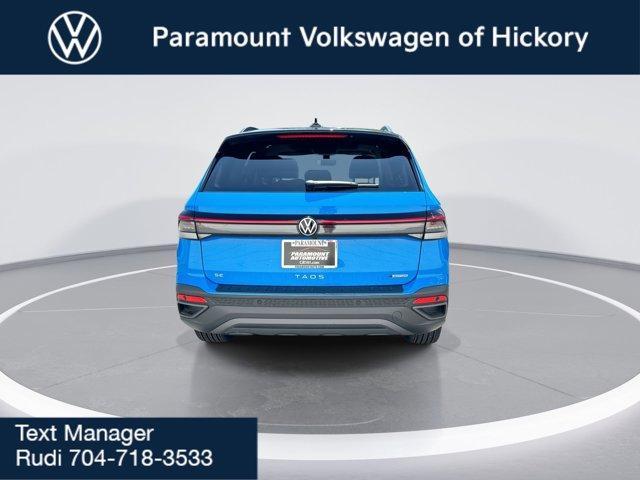 new 2025 Volkswagen Taos car, priced at $34,894