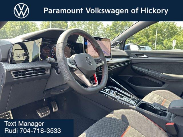 new 2025 Volkswagen Golf GTI car, priced at $39,455