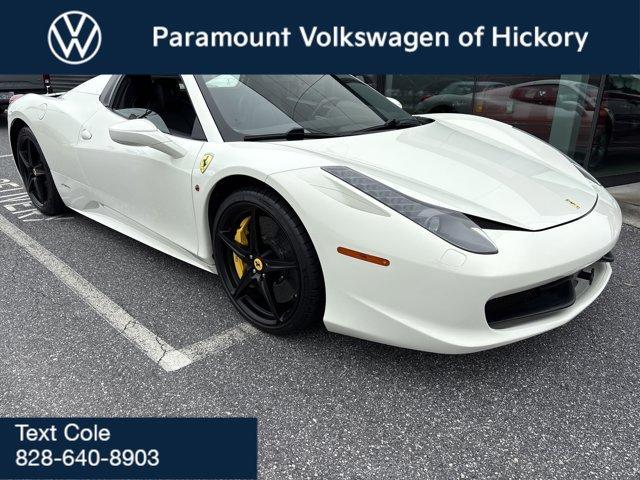 used 2014 Ferrari 458 Spider car, priced at $254,500