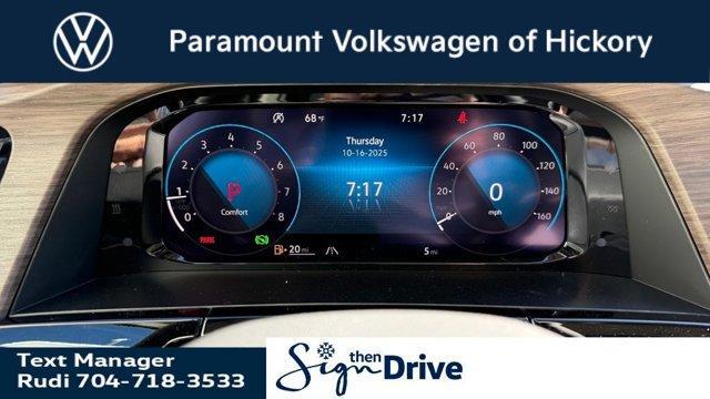 new 2026 Volkswagen Atlas car, priced at $56,611