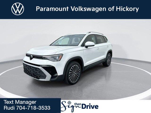 new 2025 Volkswagen Taos car, priced at $27,599