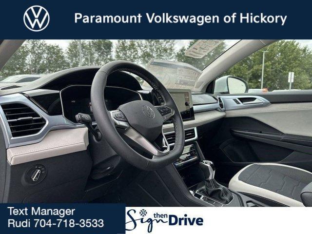 new 2025 Volkswagen Taos car, priced at $27,599