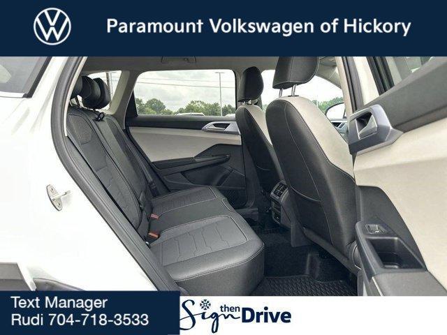 new 2025 Volkswagen Taos car, priced at $27,599