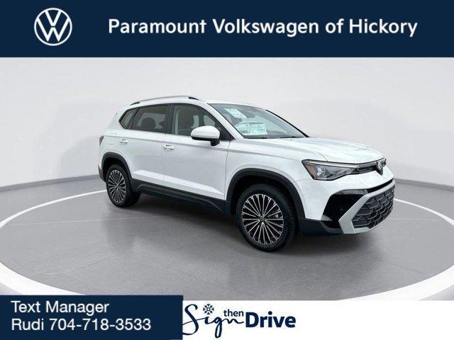 new 2025 Volkswagen Taos car, priced at $27,599