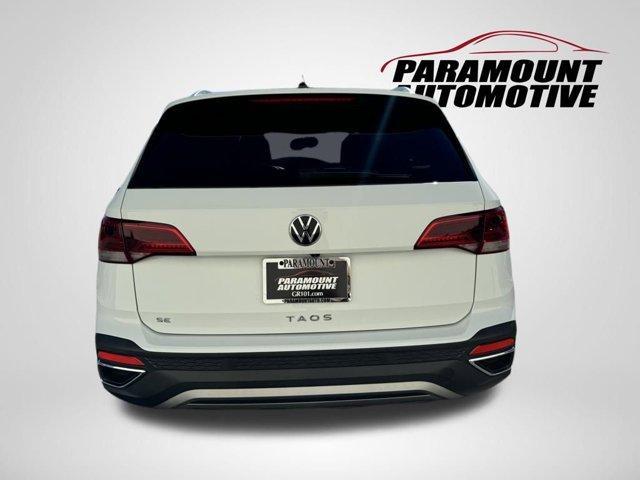 used 2022 Volkswagen Taos car, priced at $21,500