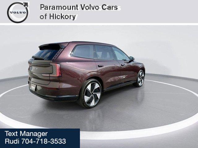 new 2025 Volvo EX90 car, priced at $90,140