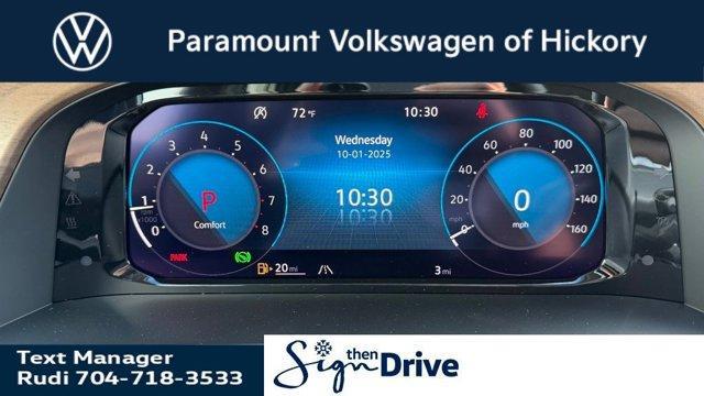 new 2026 Volkswagen Atlas car, priced at $48,499