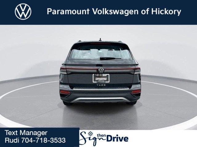 new 2025 Volkswagen Taos car, priced at $25,499