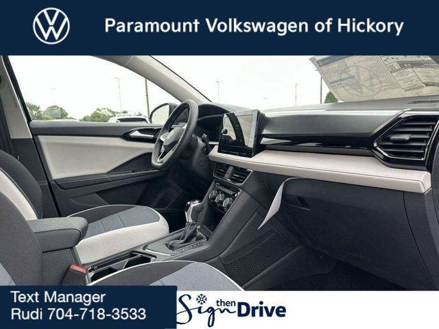 new 2025 Volkswagen Taos car, priced at $25,499