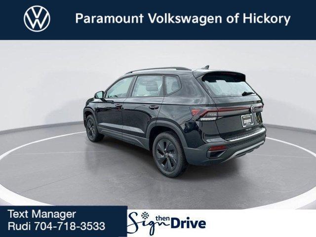 new 2025 Volkswagen Taos car, priced at $25,499