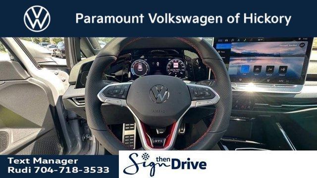new 2025 Volkswagen Golf GTI car, priced at $41,220