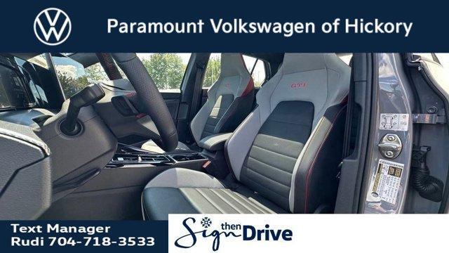 new 2025 Volkswagen Golf GTI car, priced at $41,220