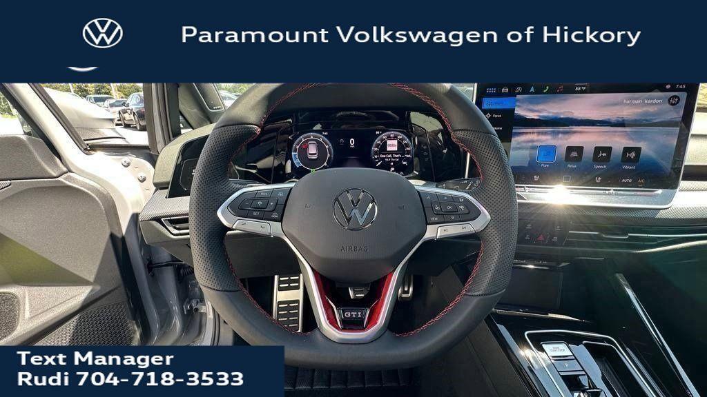 new 2025 Volkswagen Golf GTI car, priced at $41,220