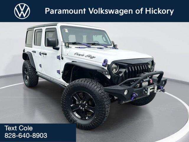 used 2020 Jeep Wrangler Unlimited car, priced at $28,600