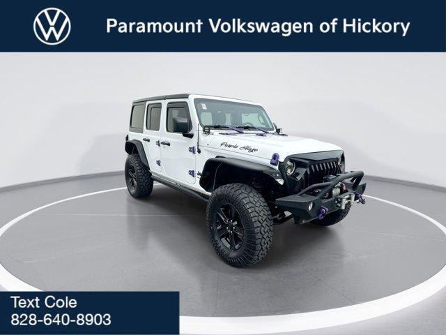 used 2020 Jeep Wrangler Unlimited car, priced at $28,600