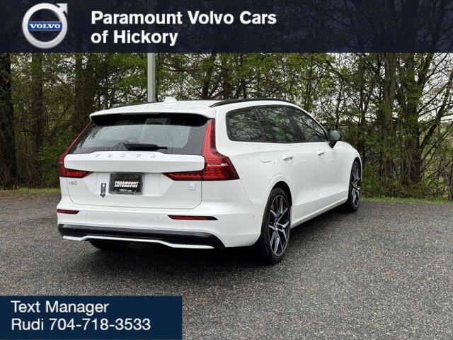 new 2024 Volvo V60 Recharge Plug-In Hybrid car, priced at $73,450