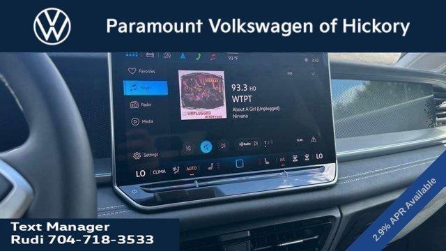 new 2025 Volkswagen Tiguan car, priced at $34,076