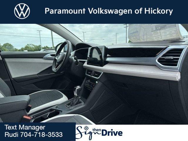 new 2025 Volkswagen Taos car, priced at $27,999