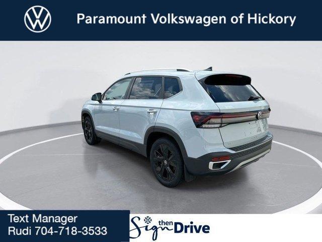 new 2025 Volkswagen Taos car, priced at $27,999