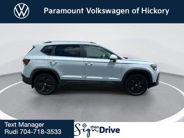 new 2025 Volkswagen Taos car, priced at $27,999