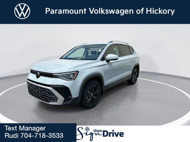 new 2025 Volkswagen Taos car, priced at $27,999