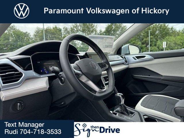 new 2025 Volkswagen Taos car, priced at $27,999