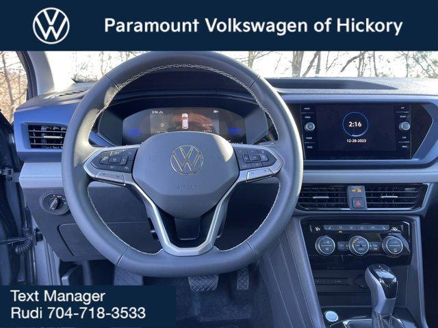 new 2024 Volkswagen Taos car, priced at $32,641